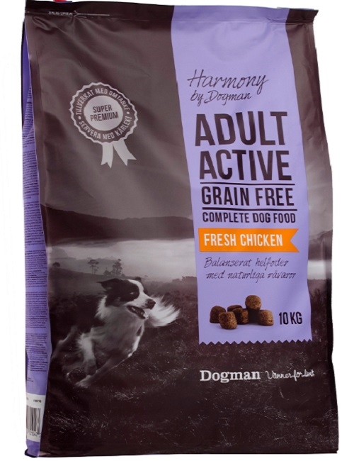 Harmony Aktiv Grain Free Kylling 10 kg